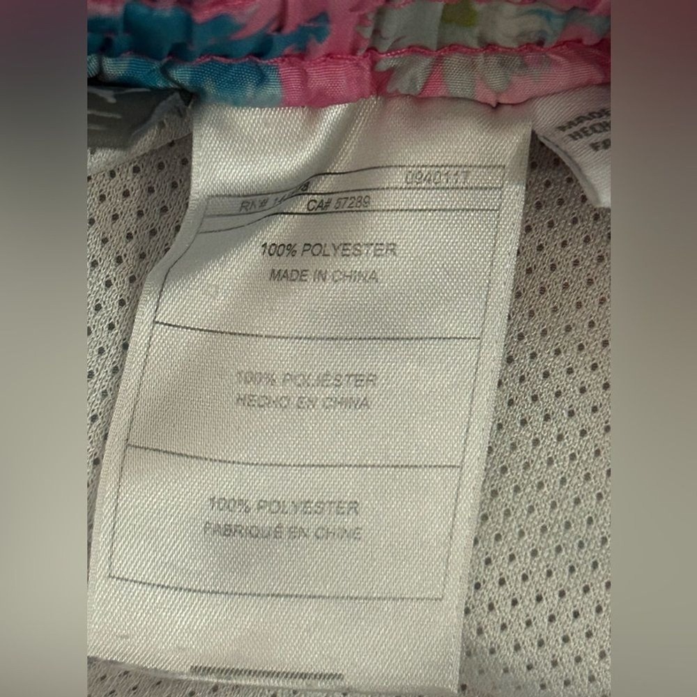 Puma Pink Athletic Floral Shorts Size Medium - Picture 3 of 7